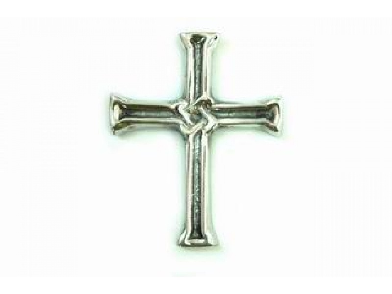 CRUZ NUDO CH CRUCES EN PEWTER